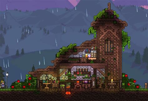 Creating a Spooky Terraria Witch Hut-inspired Farm